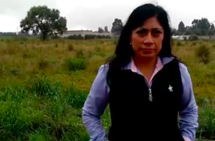¡Hasta las piedras! Acusan a presidenta de comunidad en Yauhquemehcan de abuso de autoridad